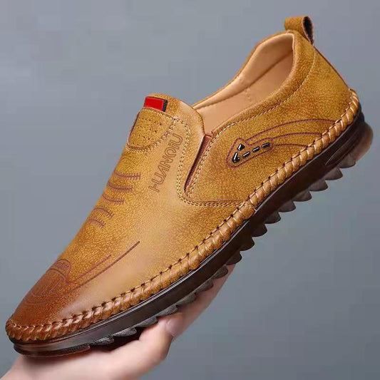 NevoHanqiu - Zapatos ortopédicos elegantes de cuero